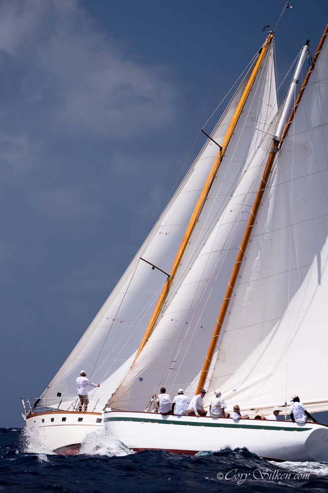 Exodus - 2014 Antigua Classic Yacht Regatta © Cory Silken